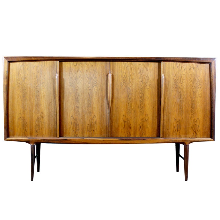 Danish Modern Rosewood Cabinet by Oman Junn