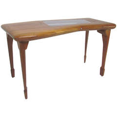 Vintage American Studio Craft Diamond Merchant's Desk in the manner of Wharton Esherick