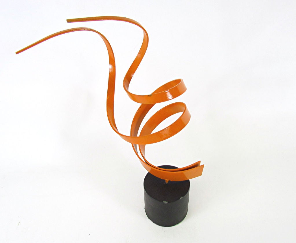 Mid-20th Century Modernist Abstract Ribbon Sculpture ca. 1960s