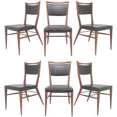 Set of Six Paul McCobb Connoisseur Dining Chairs for H. Sacks & Sons