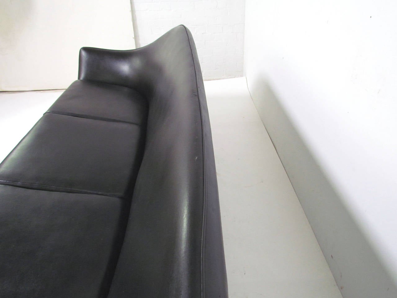 Mid-20th Century Space Age Danish Modern Sofa with Rosewood Legs by Fredrik Kayser for Vatne