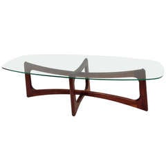 Mid-Century Sculptural Coffee Table by Adrian Pearsall