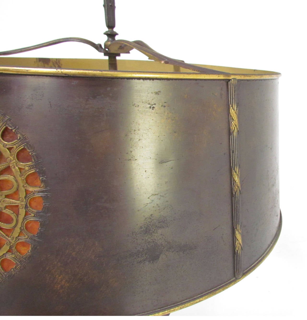 Spanish Colonial Revival Table Lamp by Mutual Sunset In Good Condition In Peabody, MA