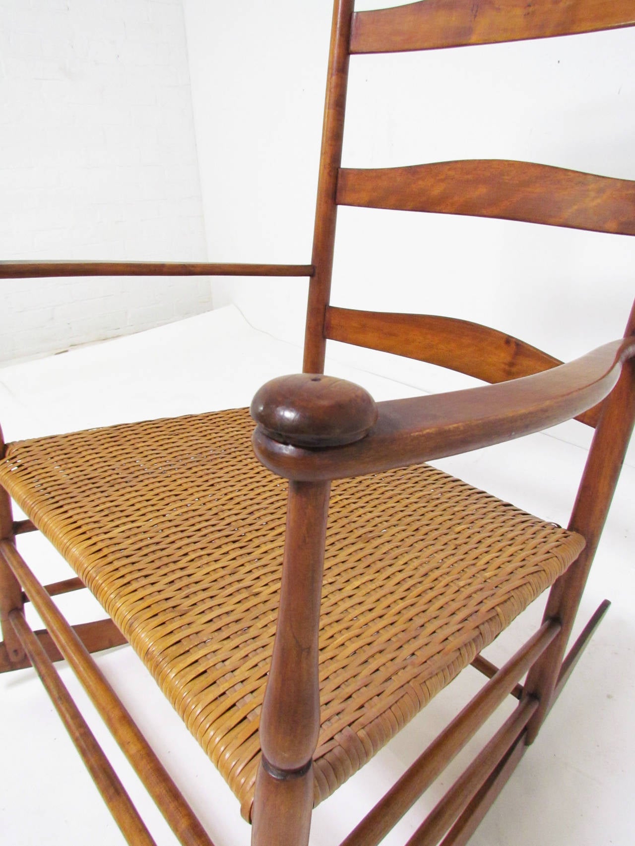 antique shaker rocking chair