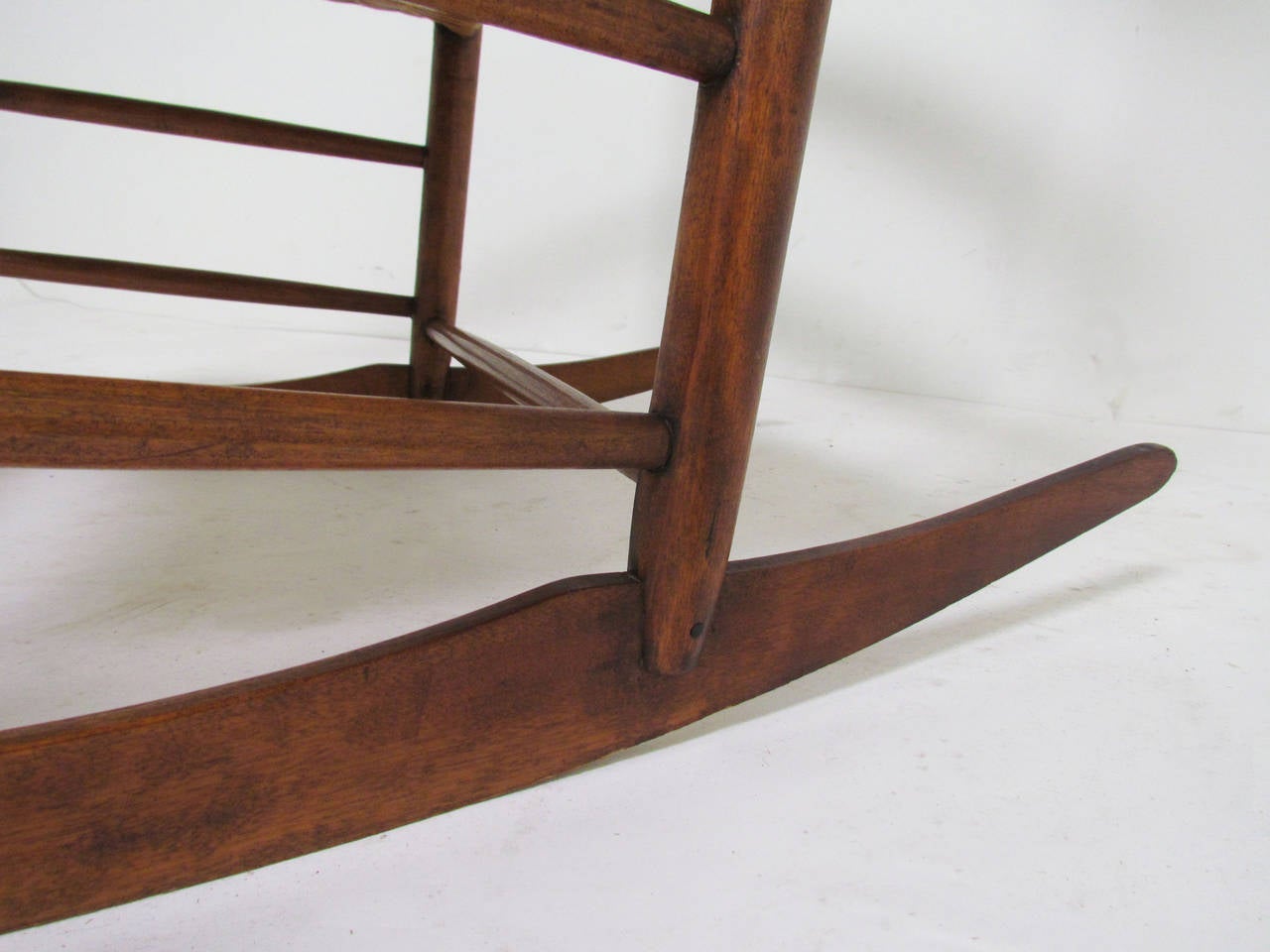 Cane Antique Shaker No. 7 Rocking Chair with Shawl Bar