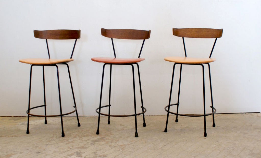 Mid-Century Barstools by Clifford Pascoe, Six Available 5