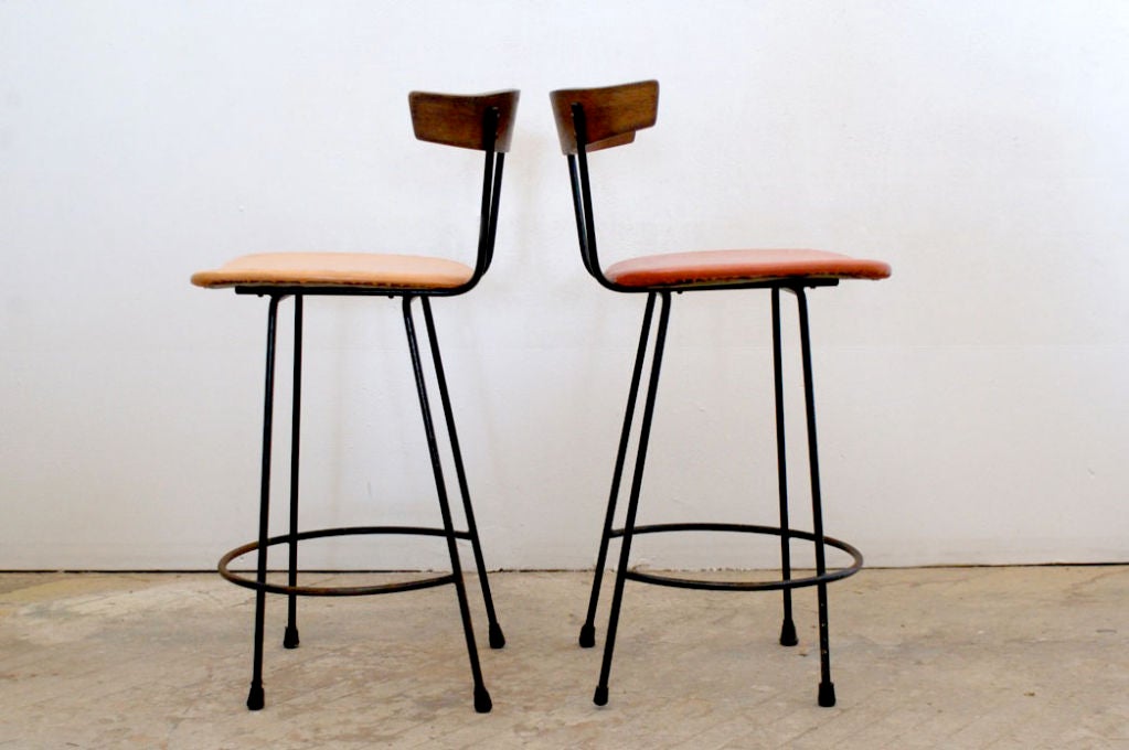 Mid-Century Barstools by Clifford Pascoe, Six Available 2