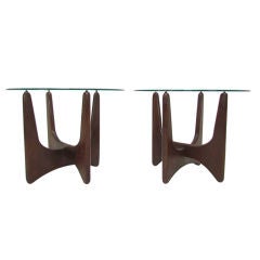 Pair of Sculptural End Tables by Adrian Pearsall, ca. 1960s