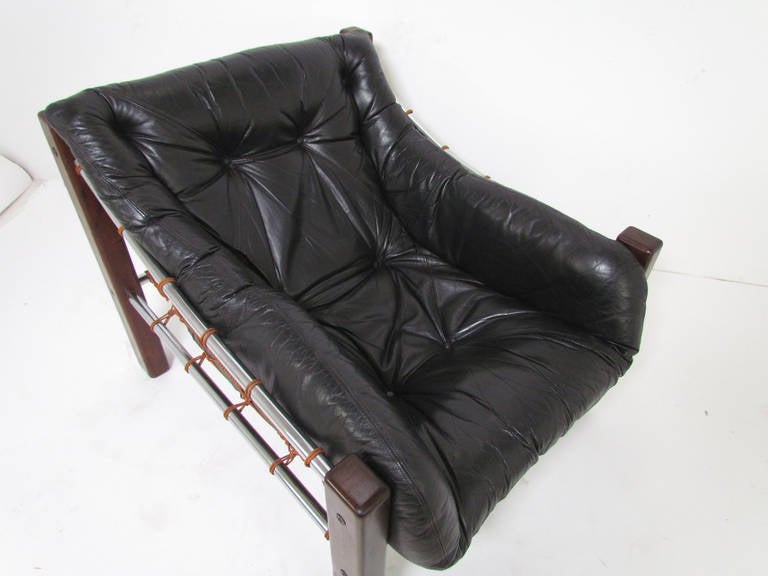 low slung armchair