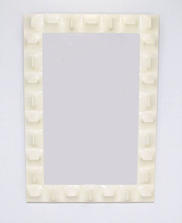 Space Age Mirror by Lars-Goran Nilsson for Froseke, Sweden