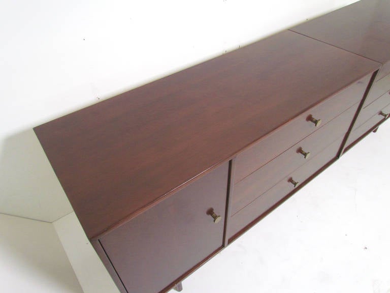 American Extra Long Custom Credenza by Jens Risom