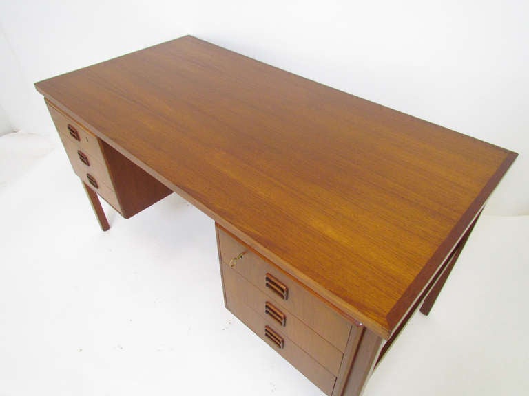 Danish Teak Desk by Arne Vodder ca. 1960s