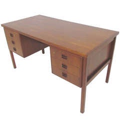 Danish Teak Desk by Arne Vodder ca. 1960s