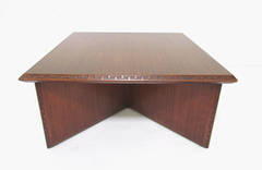 Mid-Century Coffee Table by Frank Lloyd Wright for Heritage - Henredon