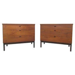 Pair of Mid-Century Modern Dressers after Harvey Probber
