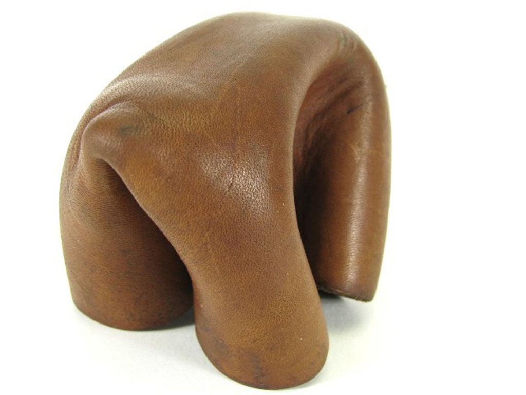 Craft Made Leather Bear by Deru, Germany 1