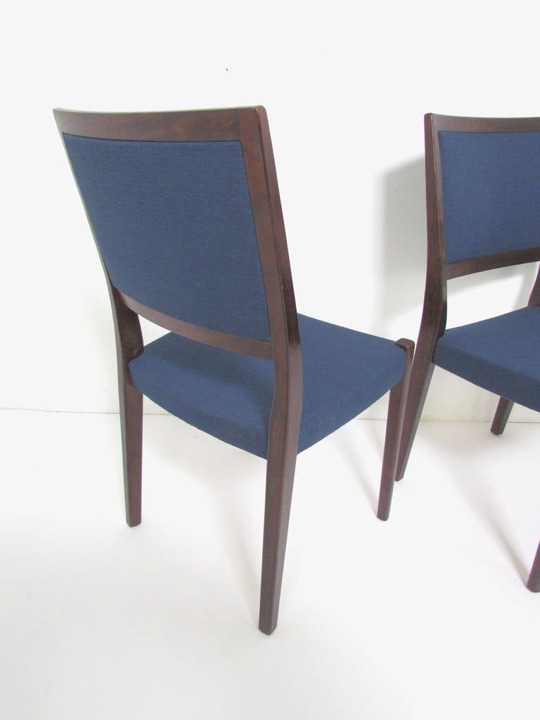 Set of Six Danish Modern Rosewood Dining Chairs by Svegards 2