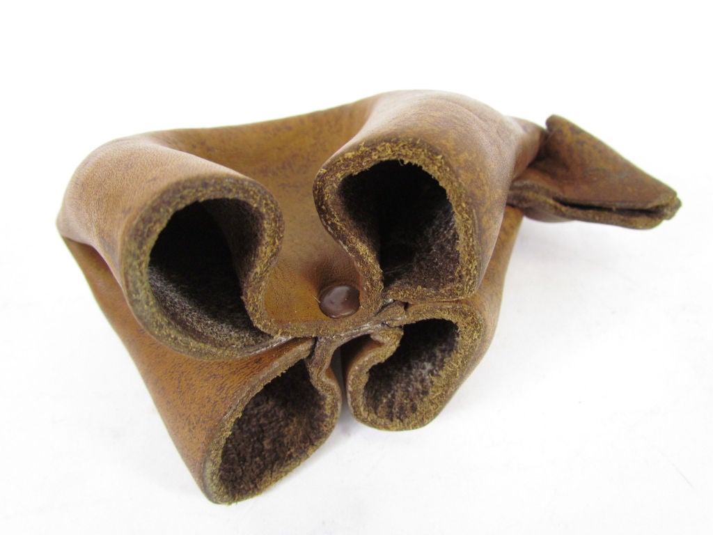 Craft Made Leather Bear by Deru, Germany 2