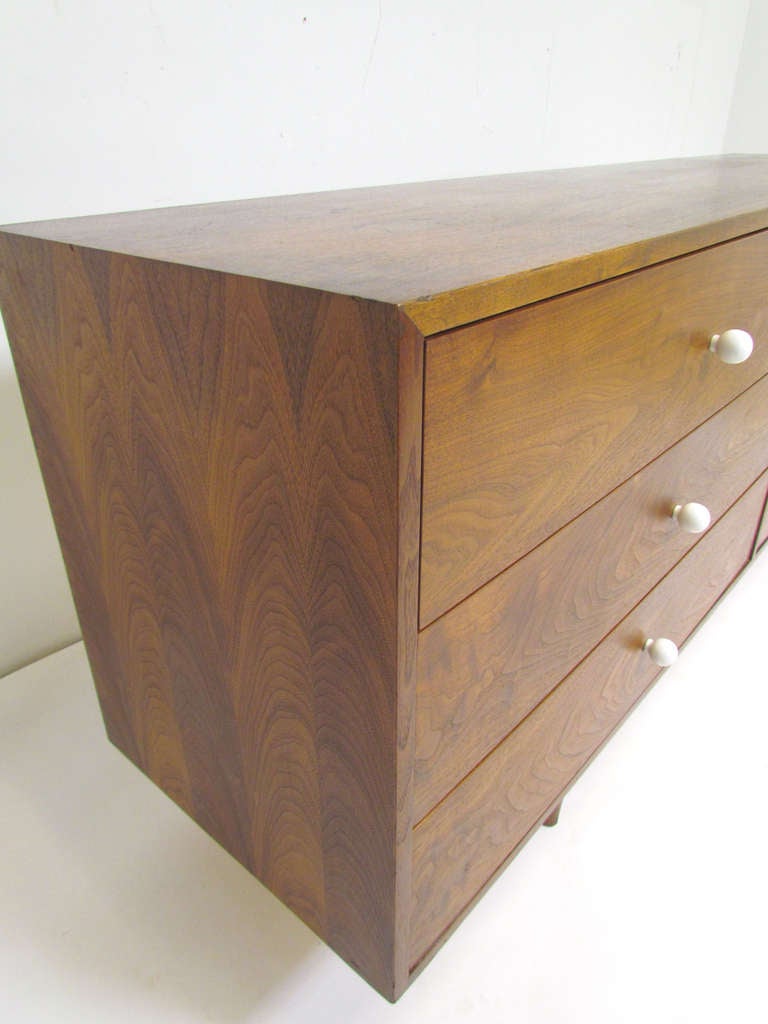 Mid-20th Century Mid-Century Modern Six Drawer Dresser in Manner of Kipp Stewart
