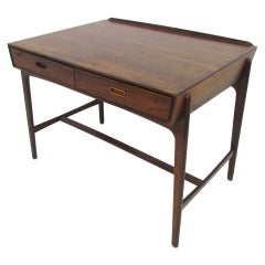 Danish Writing Desk in Rosewood by Svend Madsen