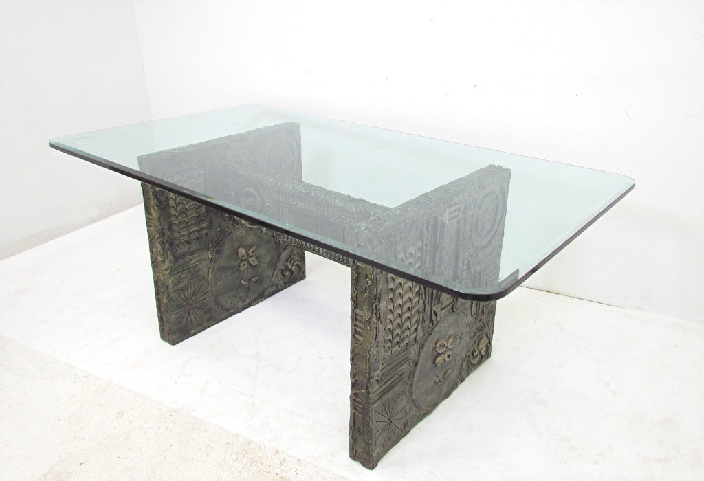 Sculptural Brutalist Dining Table by Adrian Pearsall, ca. 1960s 1
