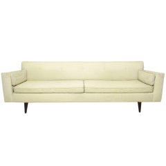 Exceptional Mid-Century Modern Sleek Eight Foot Sofa