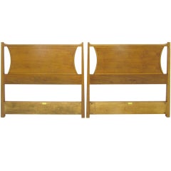Pair of Single Bed Headboards by Edward Wormley for Dunbar