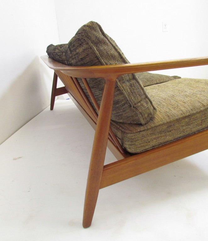 Danish Teak Sofa by Folke Ohlsson for Dux, ca. 1960s 5