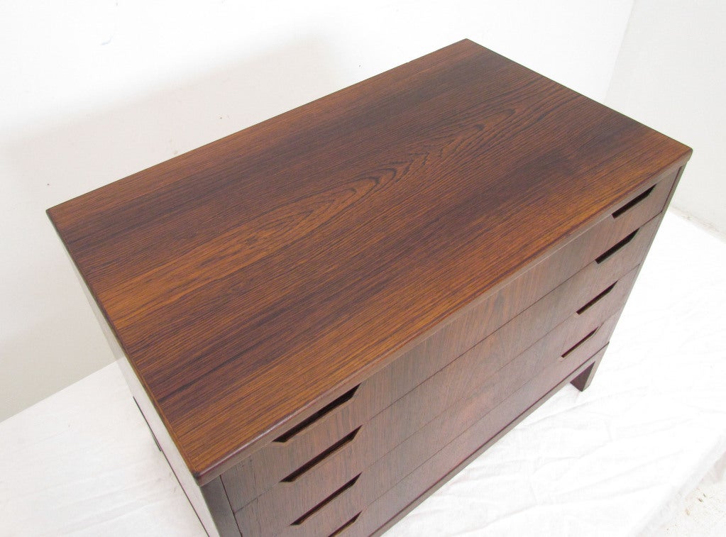 Danish Rosewood Petite Chest by Svend Langkilde