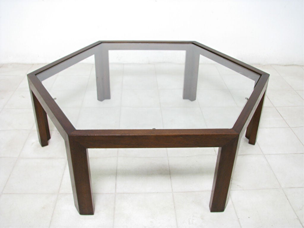 Hexagonal Coffee Table by Harvey Probber, ca. 1960s