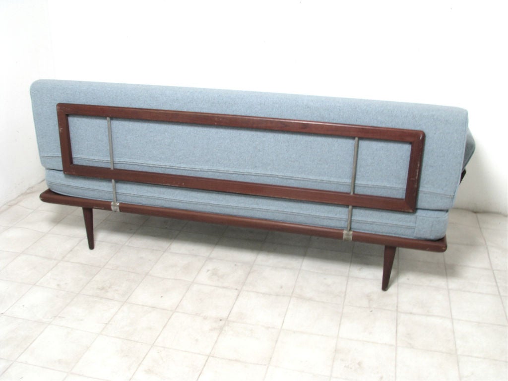 Danish Teak Day Bed Four Seat Sofa by Peter Hvidt