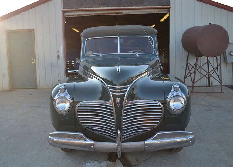 Beautiful 1941 Plymouth Special Deluxe Woody recently repainted in a mossy green. Wood paneling is in excellent condition. Excellent running and driving with a flathead 6 cylinder engine and 3 speed manual transmission, both original. 37,310 miles.