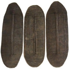 Set of Three Ngandu Shields