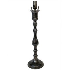 19th Century Candlestick Table Lamp