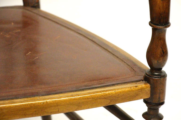 Wood Regency Arm Chair