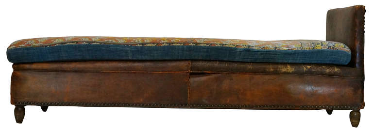 Unknown 19th Century Moroccan-Style Leather Daybed