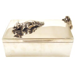 Sterling Silver "Hunt" Themed Box