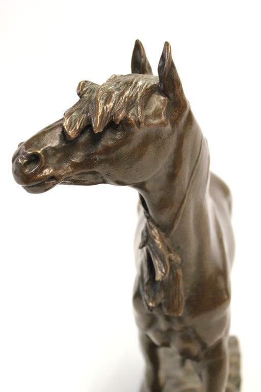 Bronze Horse by Leon Bureau 1