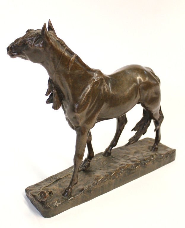 Bronze Horse by Leon Bureau 2