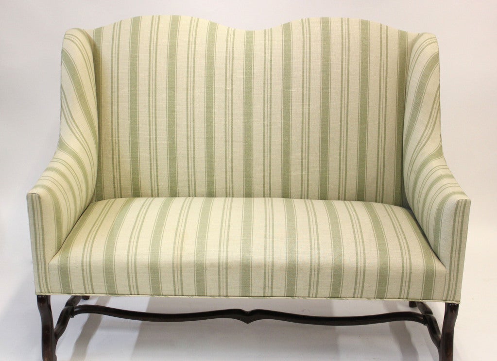 Louis XIII Style Os De Mouton Settee