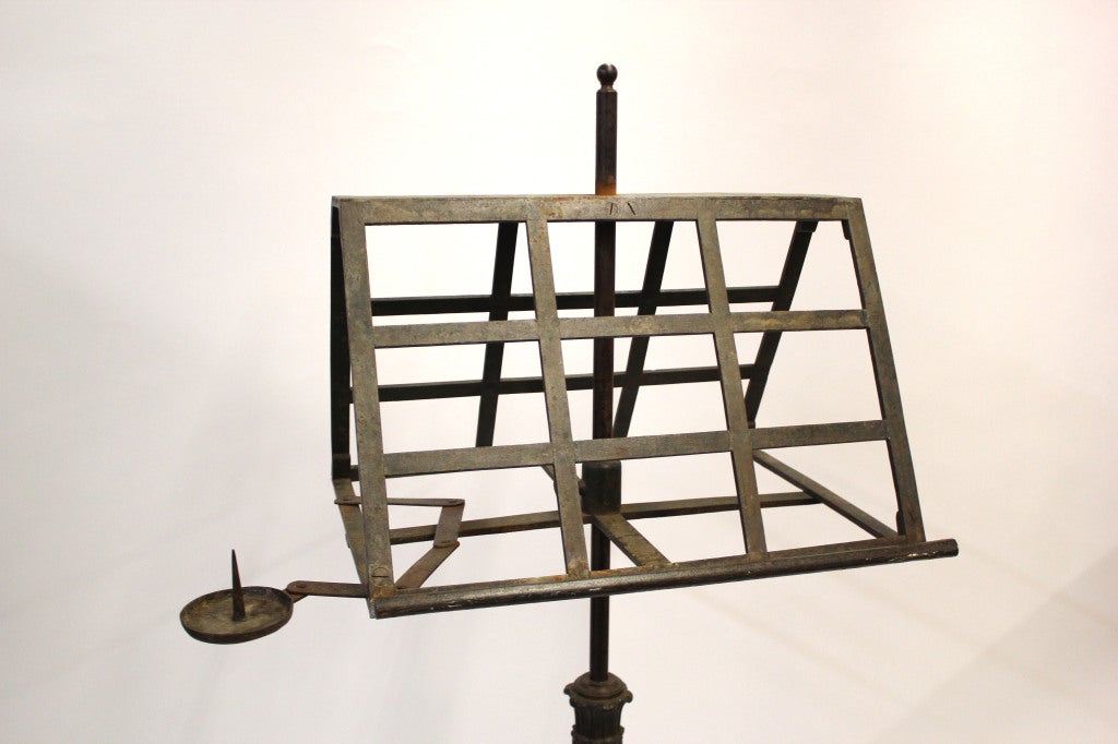 French Lutrin Style Stand In Excellent Condition For Sale In New York, NY