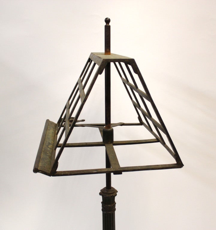 19th Century French Lutrin Style Stand For Sale