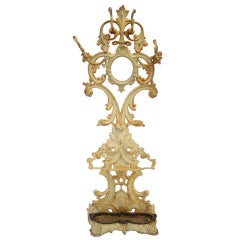 19th c. Rococo Revival Hall Stand