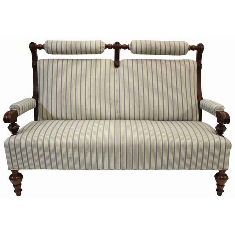 Victorian Settee For Sale