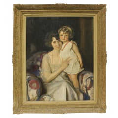 Lady Gosford and Daughter Beatrice by Harrington Mann