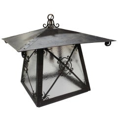 Tuscan Style Hanging Lantern