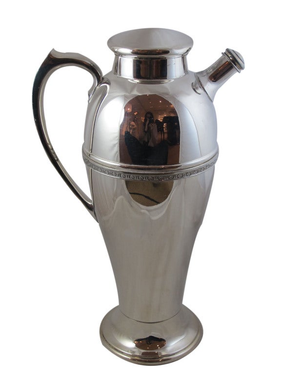 Silver Plated Cocktail Shaker/Lemonade Jug