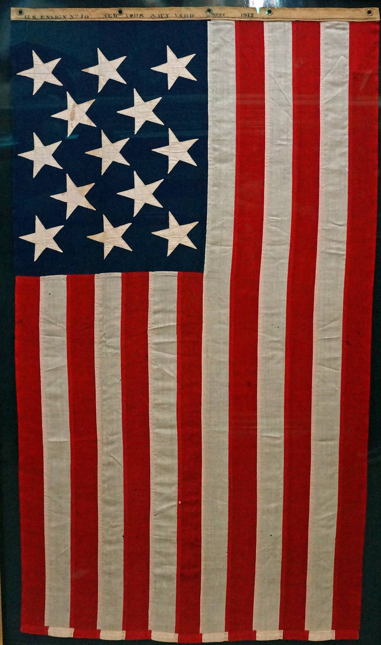 13-Star Brooklyn Navy Yard American Flag For Sale 2