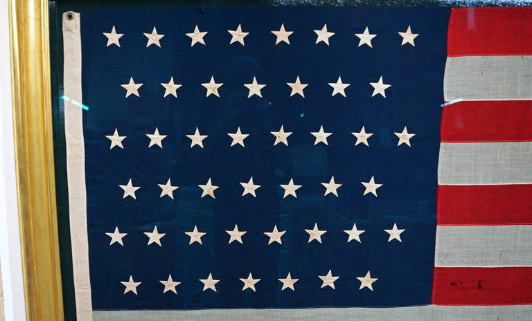 19th Century 45 Star Spanish-American War Period American Flag