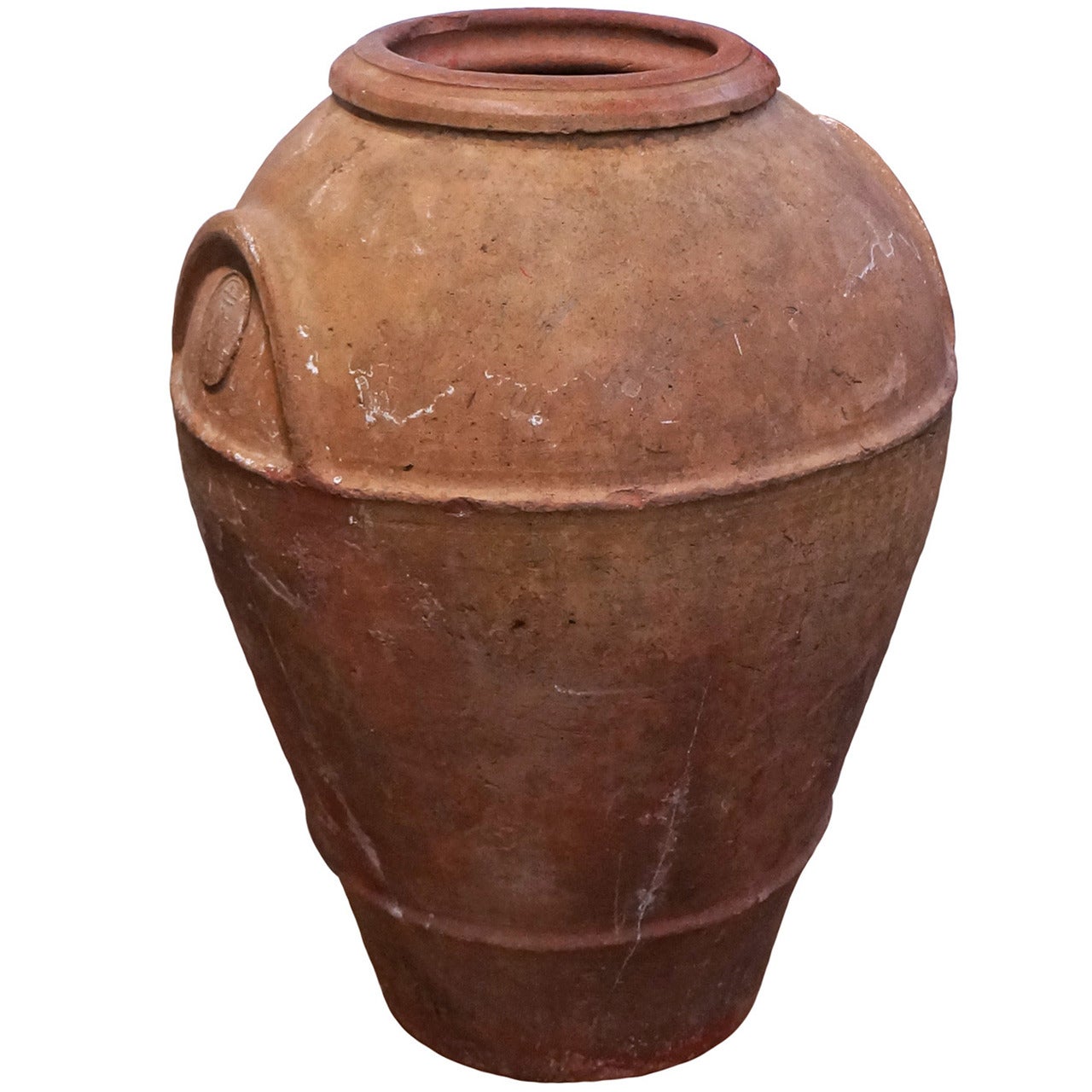 Large 19th Century, Terracotta Urn For Sale